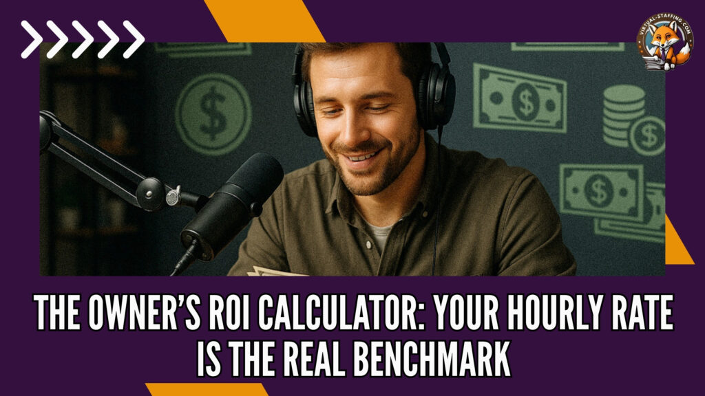 The owner's ROI calculator: your hourly rate is the real benchmark