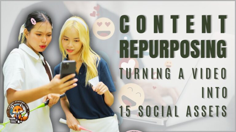 What is Content Repurposing? And how we can turn 1 video into 15 social assets