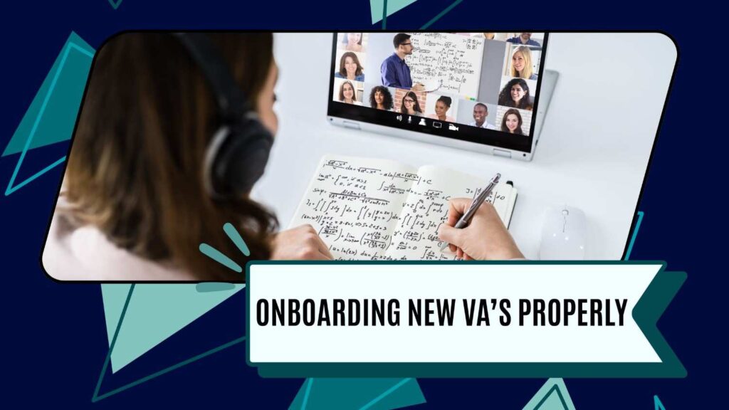 Onboarding new VA's