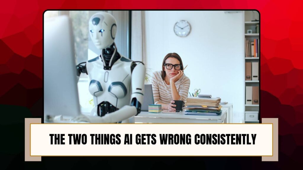 The two things AI gets wrong consistently