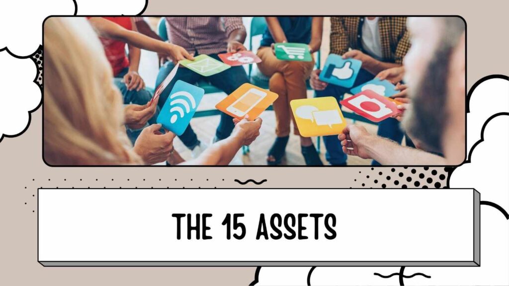 The 15 assets