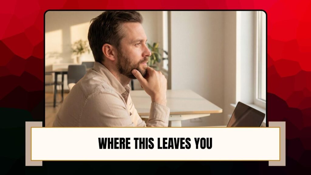 Where this leaves you
