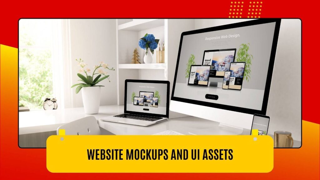 Website Mockups and UI Assets